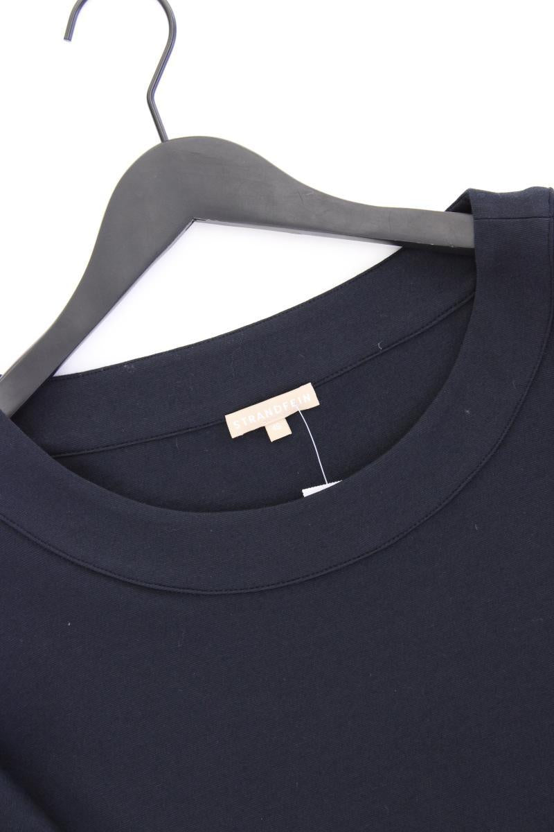 STRANDFEIN Kurzarmkleid Gr. 46 neuwertig blau aus Viskose