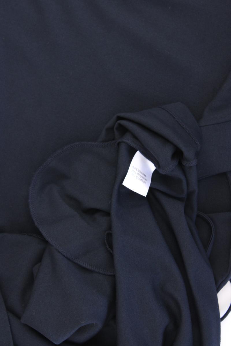 STRANDFEIN Kurzarmkleid Gr. 46 neuwertig blau aus Viskose