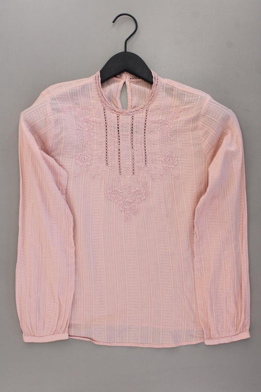 Abercrombie & Fitch Langarmbluse Gr. XS rosa aus Baumwolle