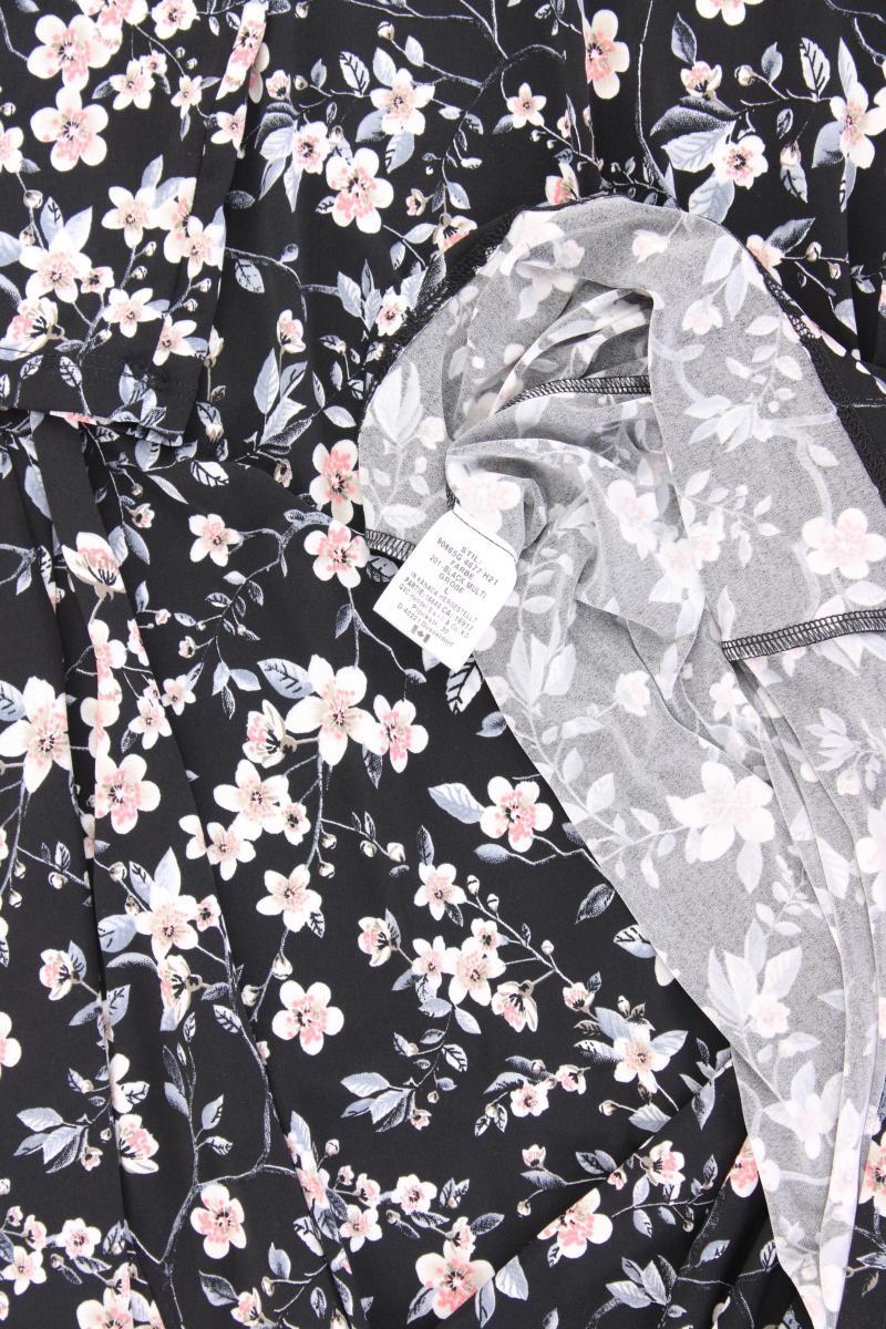Kim & Co. Midikleid Gr. L mit Blumenmuster neuwertig 3/4 Ärmel mehrfarbig