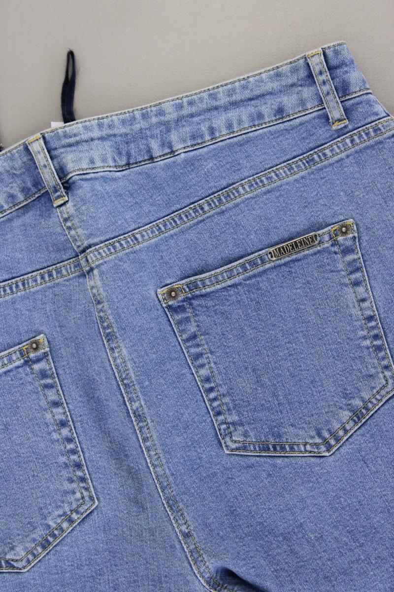 Madeleine 3/4 Jeans Gr. Kurzgröße 22 blau aus Baumwolle