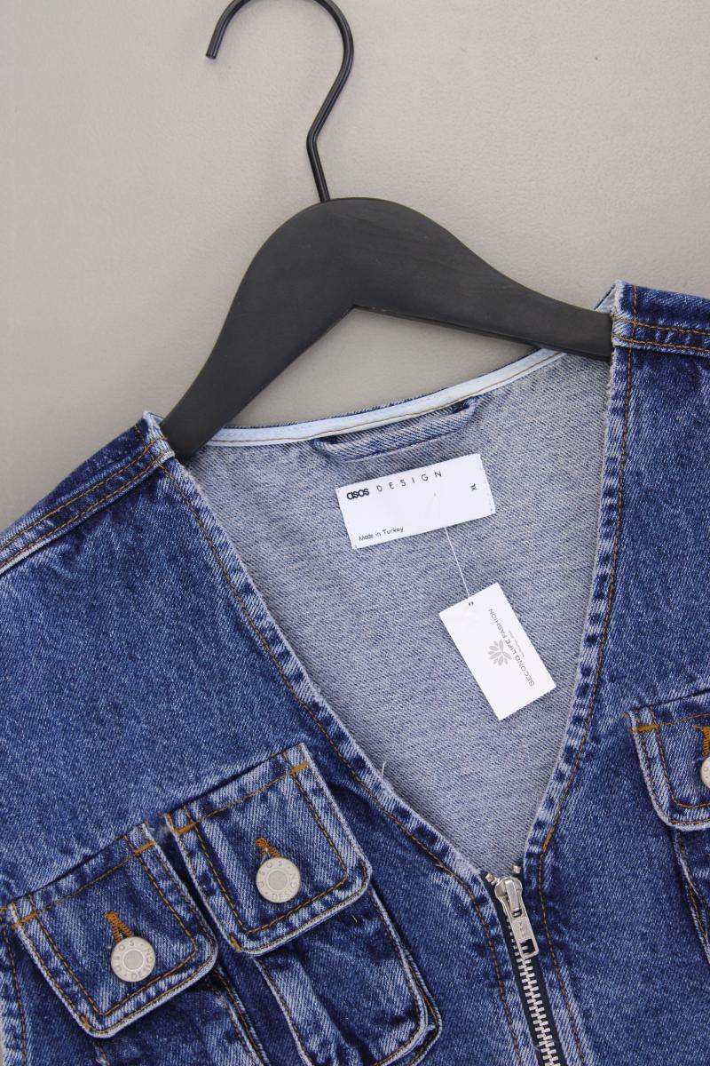 Asos Jeansweste Gr. XL blau aus Baumwolle