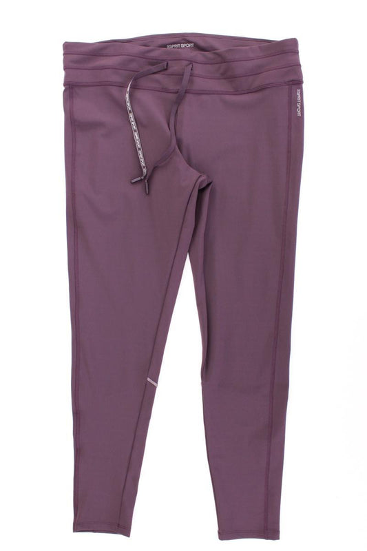 Esprit Sport Hose Gr. 46 neuwertig lila aus Polyester