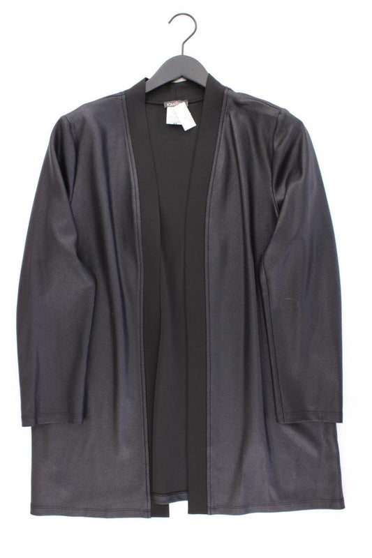 Kim & Co. Classic Cardigan Gr. L neuwertig Langarm schwarz aus Polyester