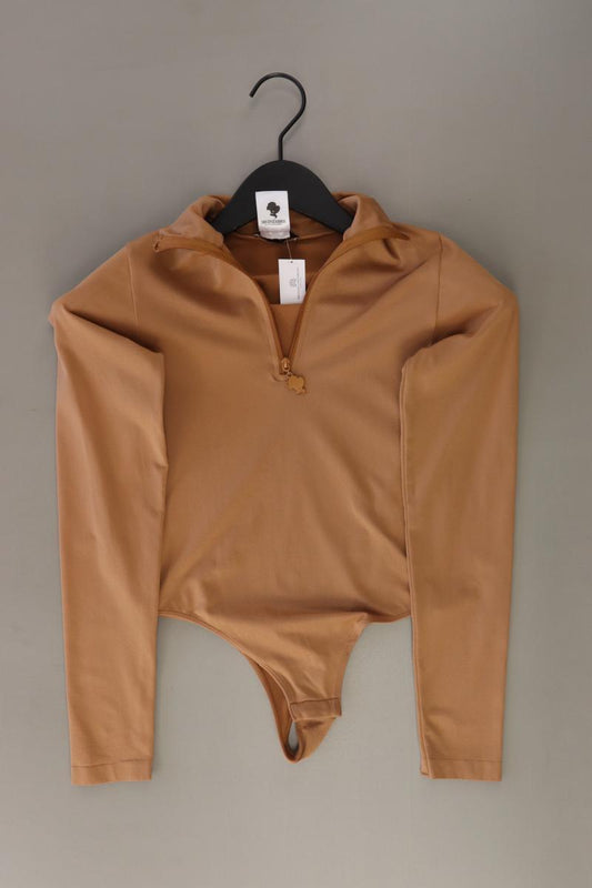 Reinders Shirtbody Gr. XS Langarm braun