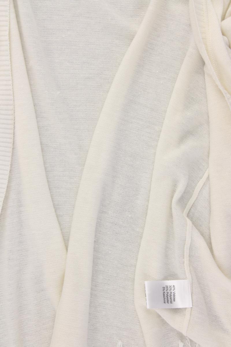 Thom by Thomas Rath Cardigan mit Kaschmir Gr. 44 Langarm creme aus Viskose