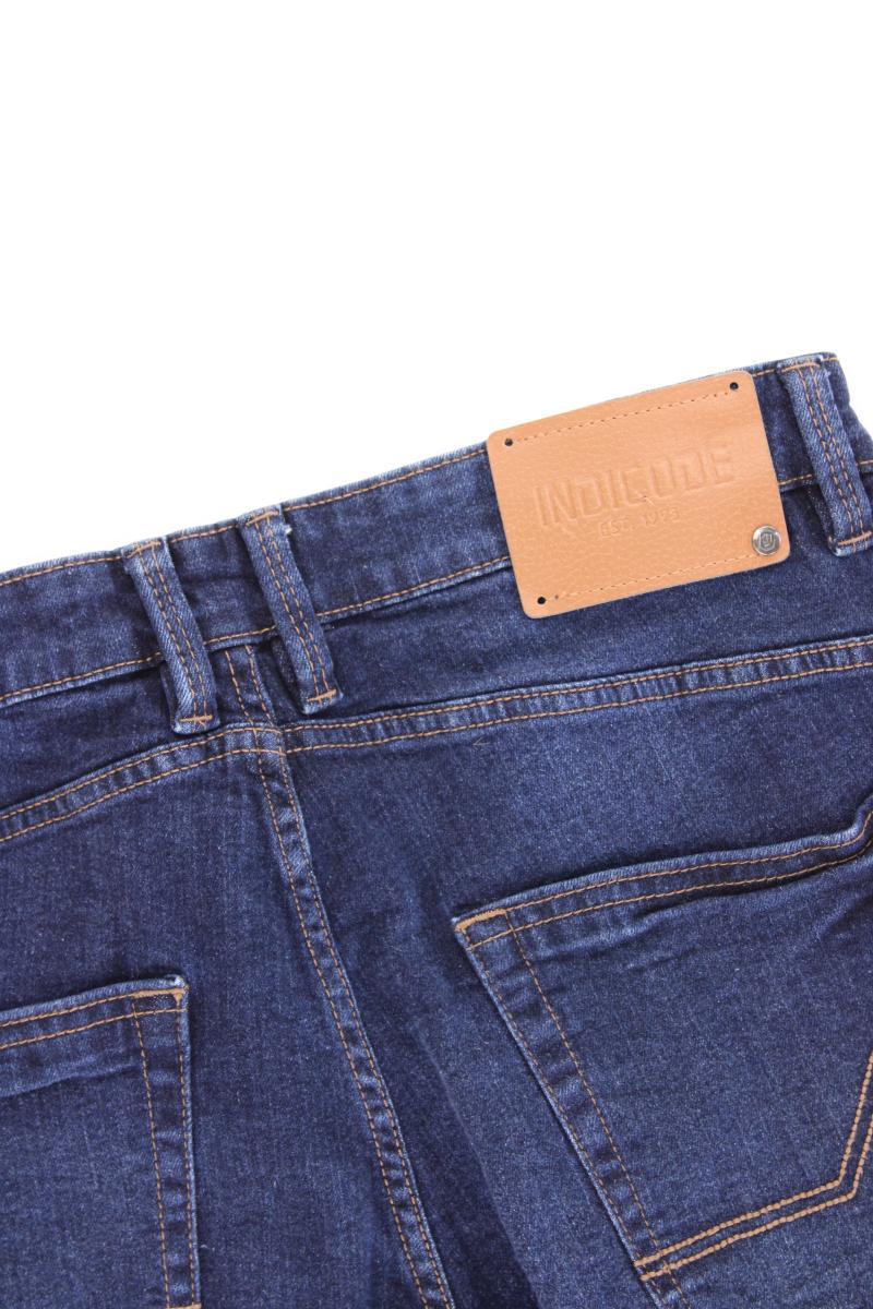 Indicode Jeansshorts für Herren Gr. M blau aus Baumwolle