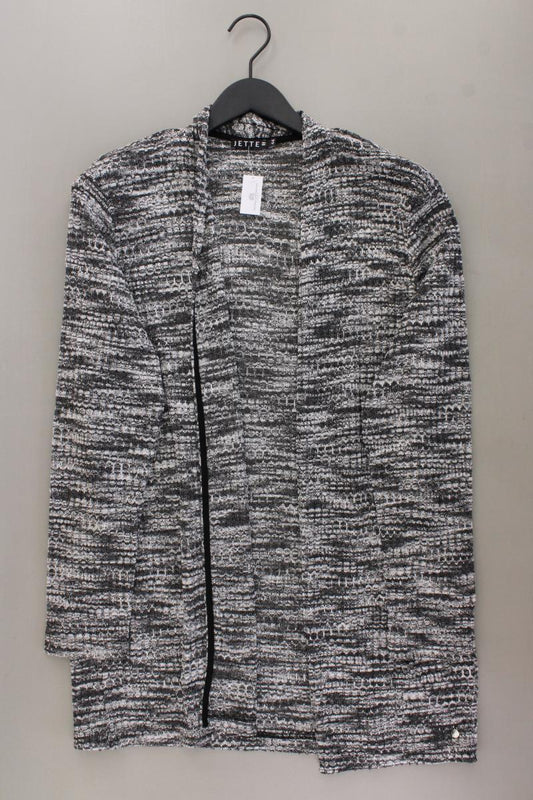 Jette Strickjacke Gr. 44 neuwertig Langarm grau aus Polyacryl