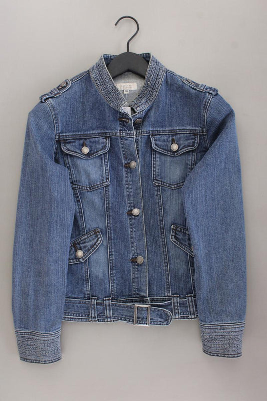 Bon'a Parte Jeansjacke Gr. 40 blau aus Baumwolle