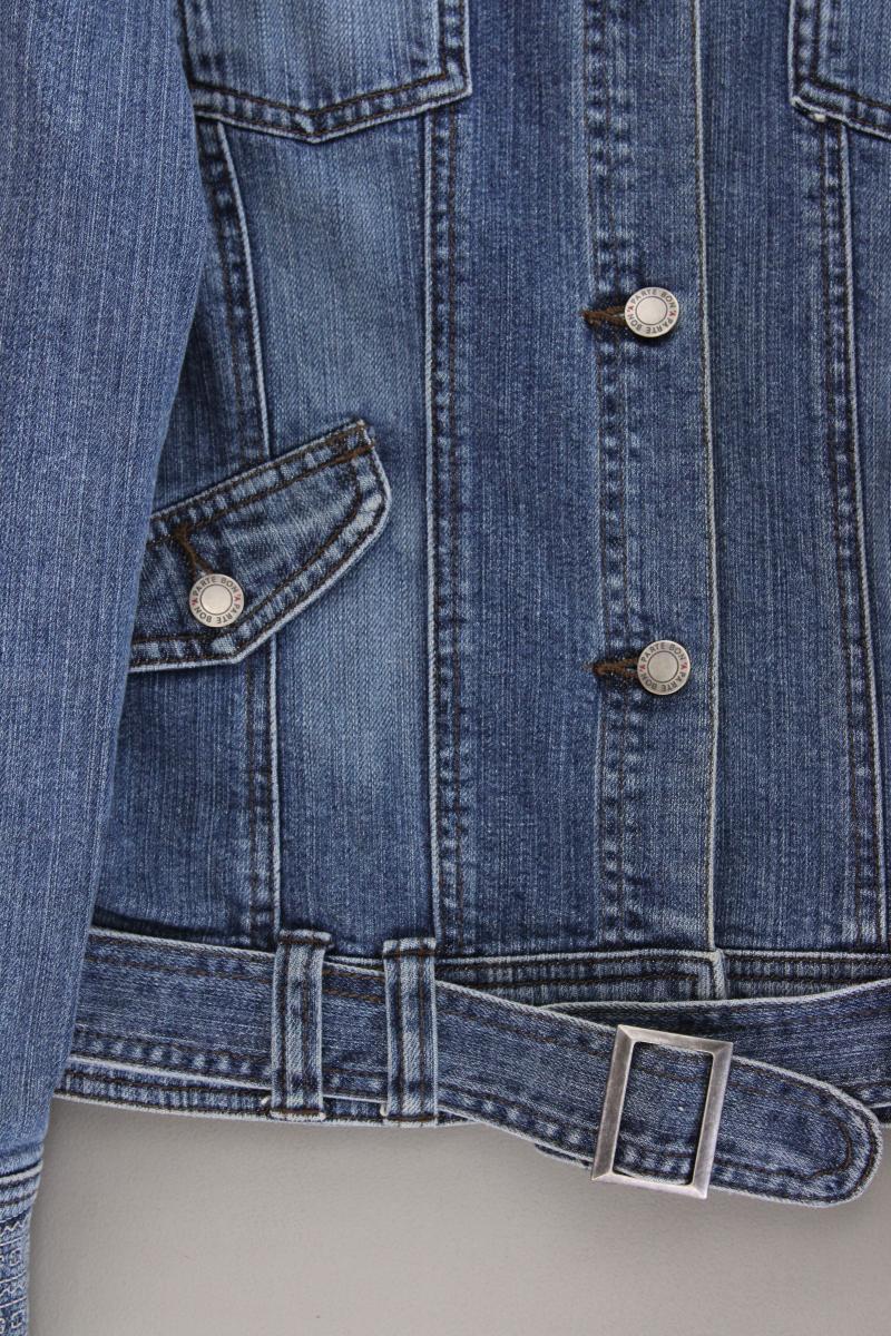 Bon'a Parte Jeansjacke Gr. 40 blau aus Baumwolle