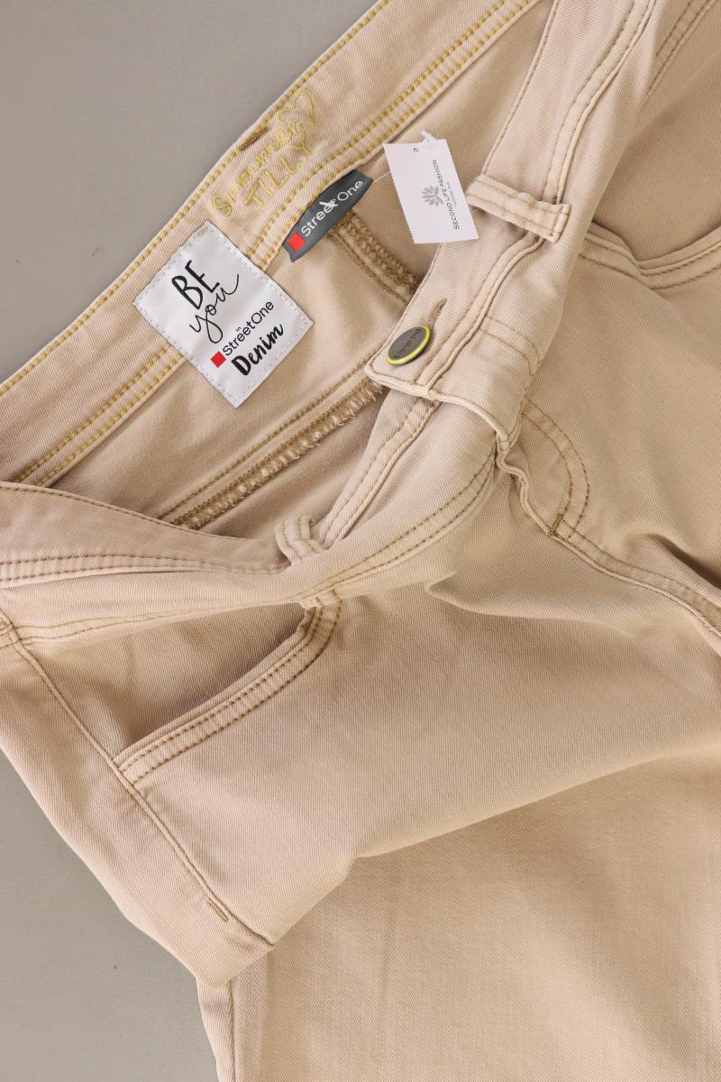 Street One Hose Gr. W31 creme aus Baumwolle