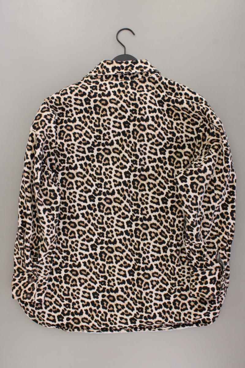 H&M Übergangsjacke Gr. 46 mit Tierdruck braun