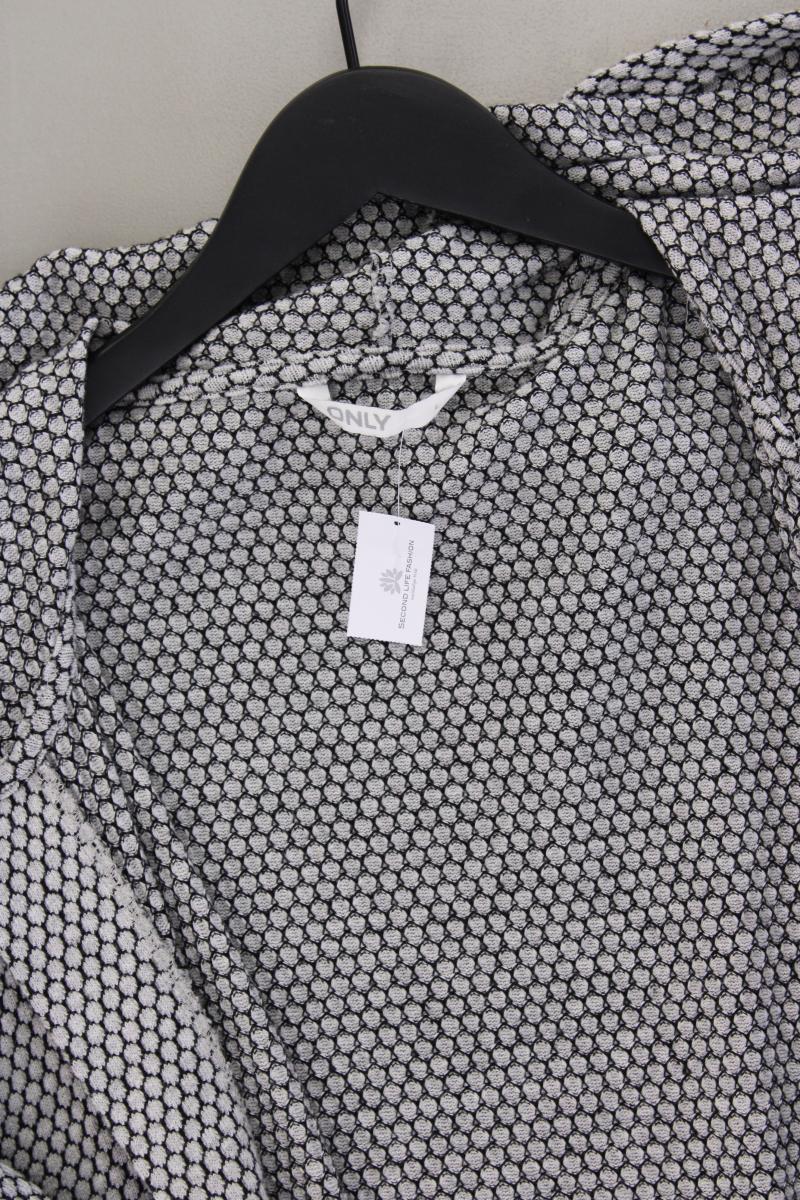 Only Cardigan Gr. L Langarm grau aus Baumwolle