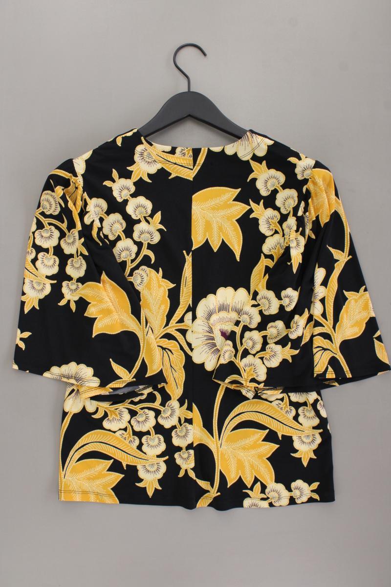 Vanilia Kurzarmbluse Gr. 38 mit Blumenmuster neuwertig mehrfarbig aus Polyester