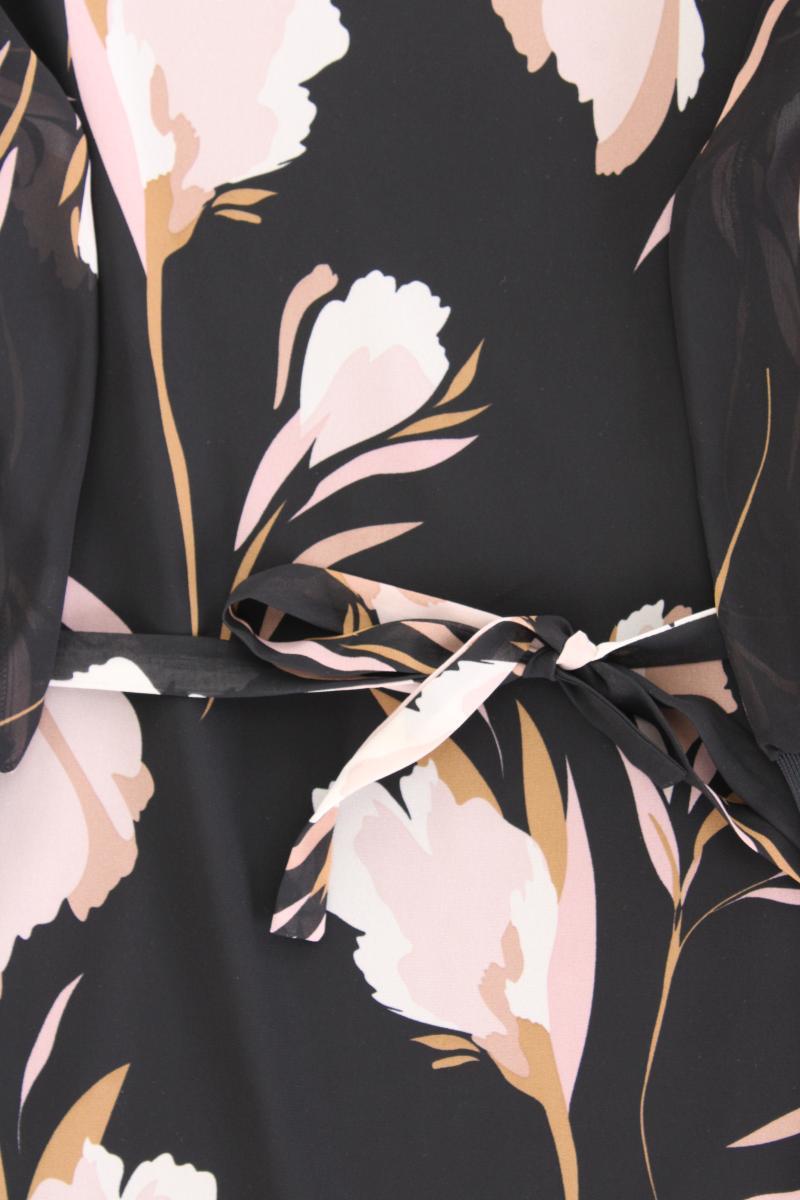 Vero Moda Chiffonkleid Gr. M mit Gürtel Langarm mehrfarbig aus Polyester