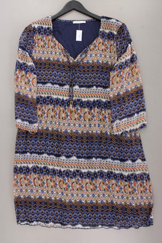 Armand Thiery Midikleid Gr. 46 3/4 Ärmel mehrfarbig