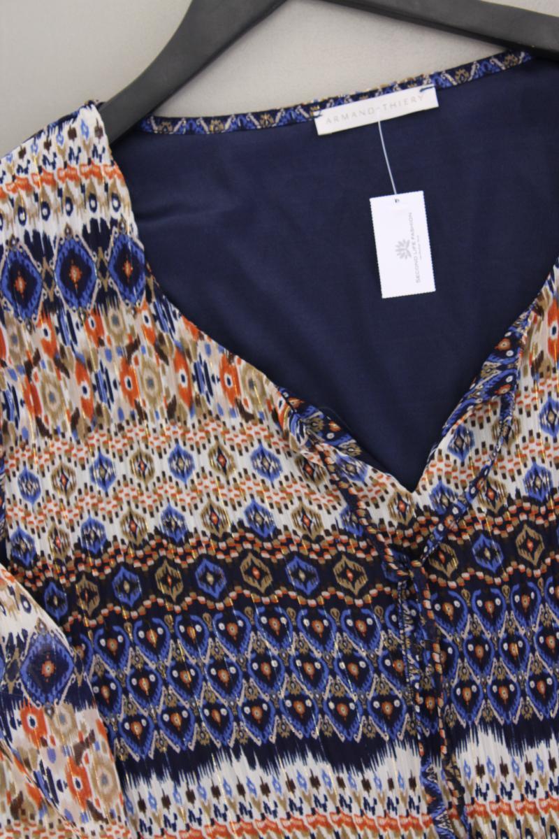 Armand Thiery Midikleid Gr. 46 3/4 Ärmel mehrfarbig