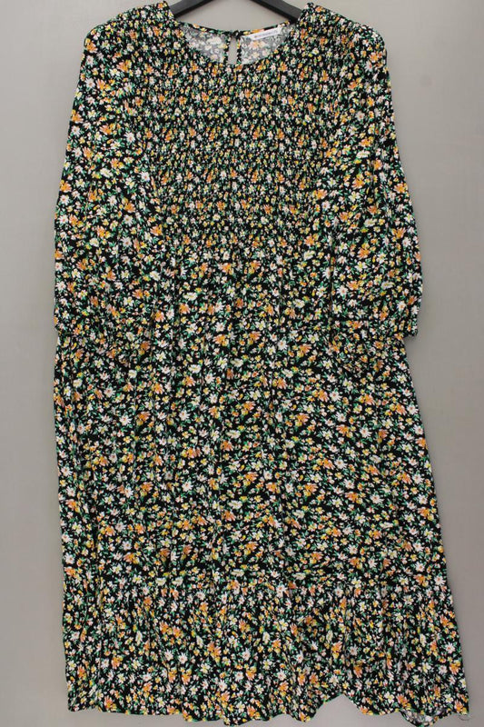 Encuentro Midikleid Gr. 46 mit Blumenmuster 3/4 Ärmel mehrfarbig