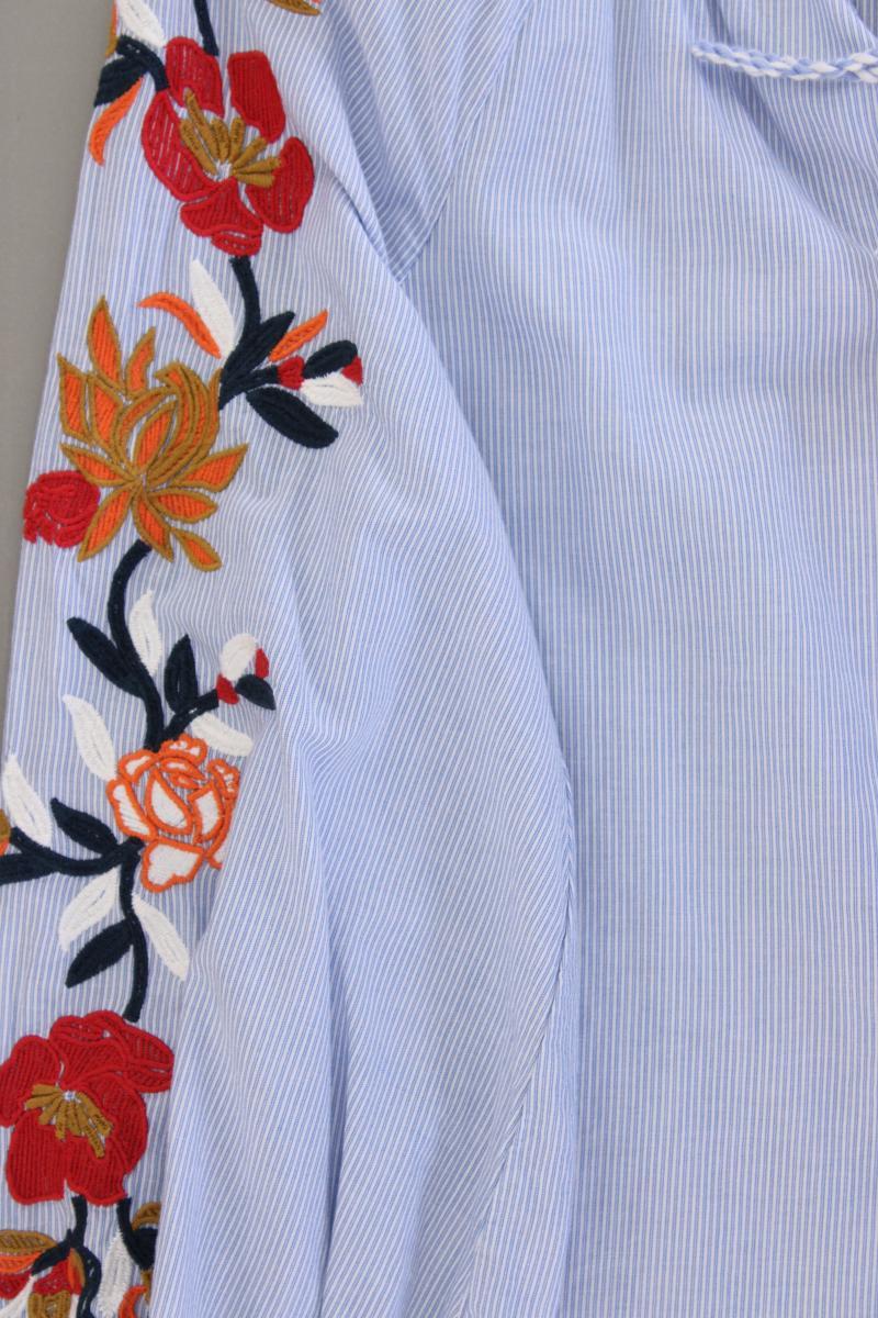edc by Esprit Langarmbluse Gr. L gestreift neuwertig blau