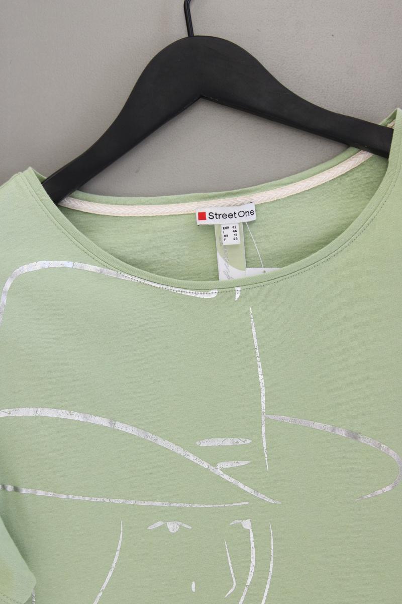Street One T-Shirt Gr. 42 Kurzarm grün