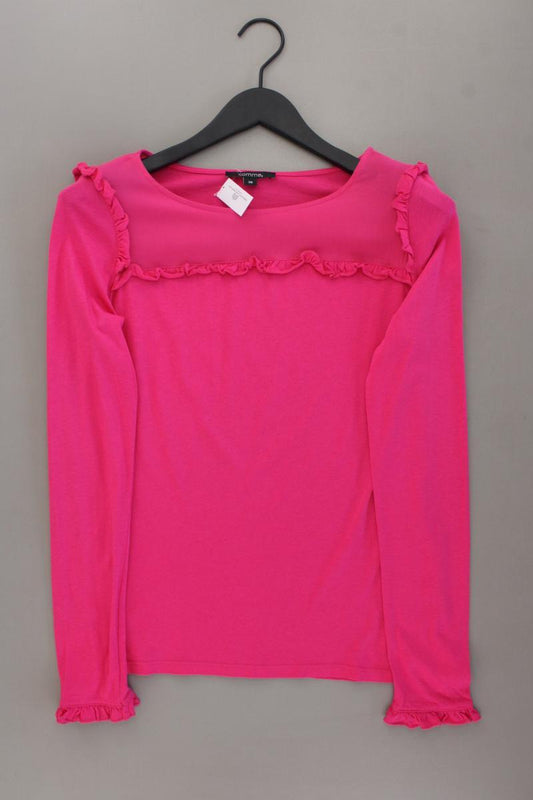 comma, Longsleeve-Shirt Gr. 38 neuwertig Langarm pink aus Baumwolle