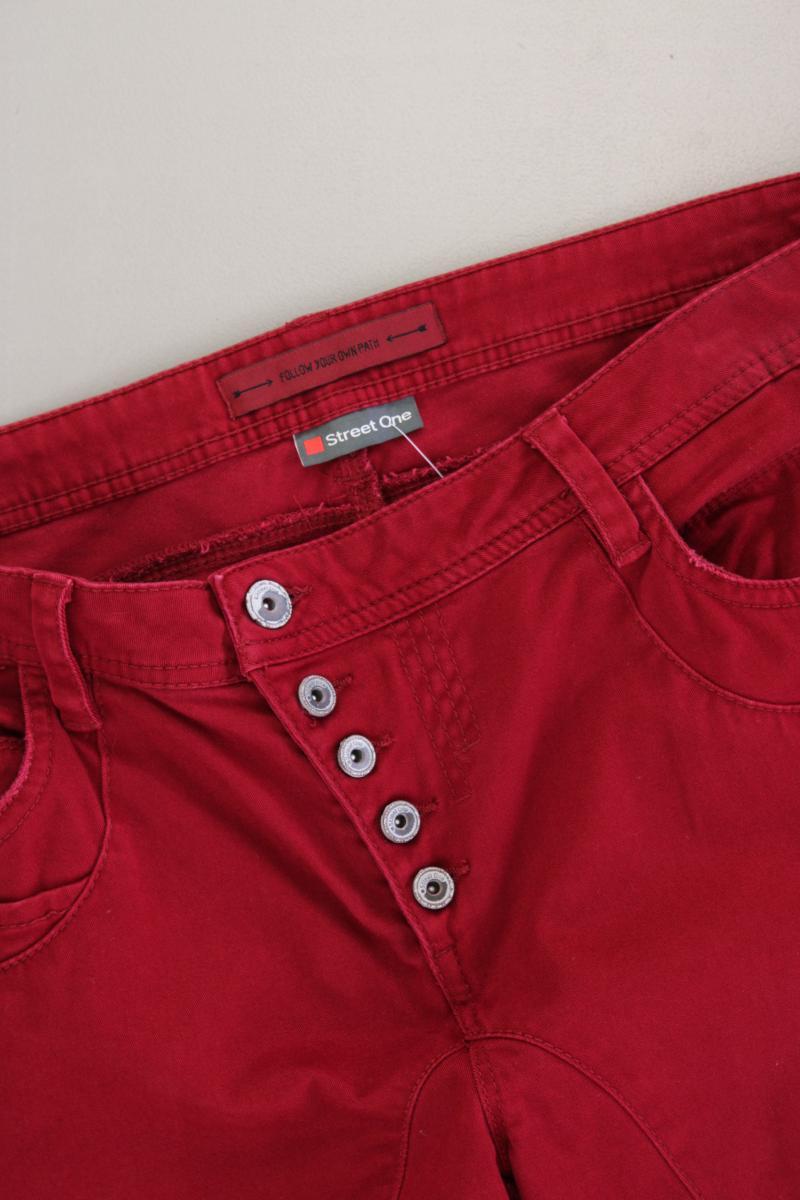 Street One Hose Gr. 42/L32 rot