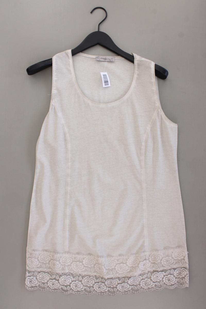Tredy Trägertop Gr. 42 creme