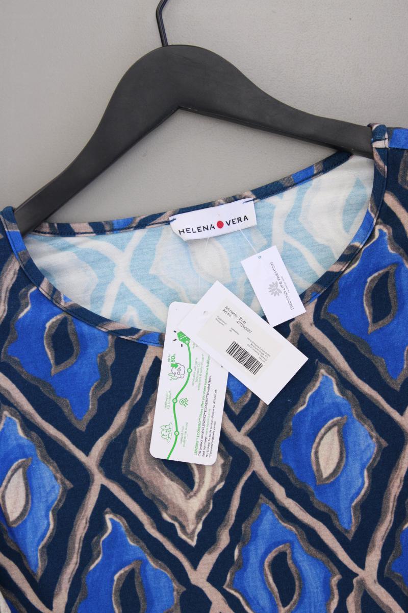 Helena Vera Longsleeve-Shirt Gr. 48 neu mit Etikett Langarm blau aus Viskose