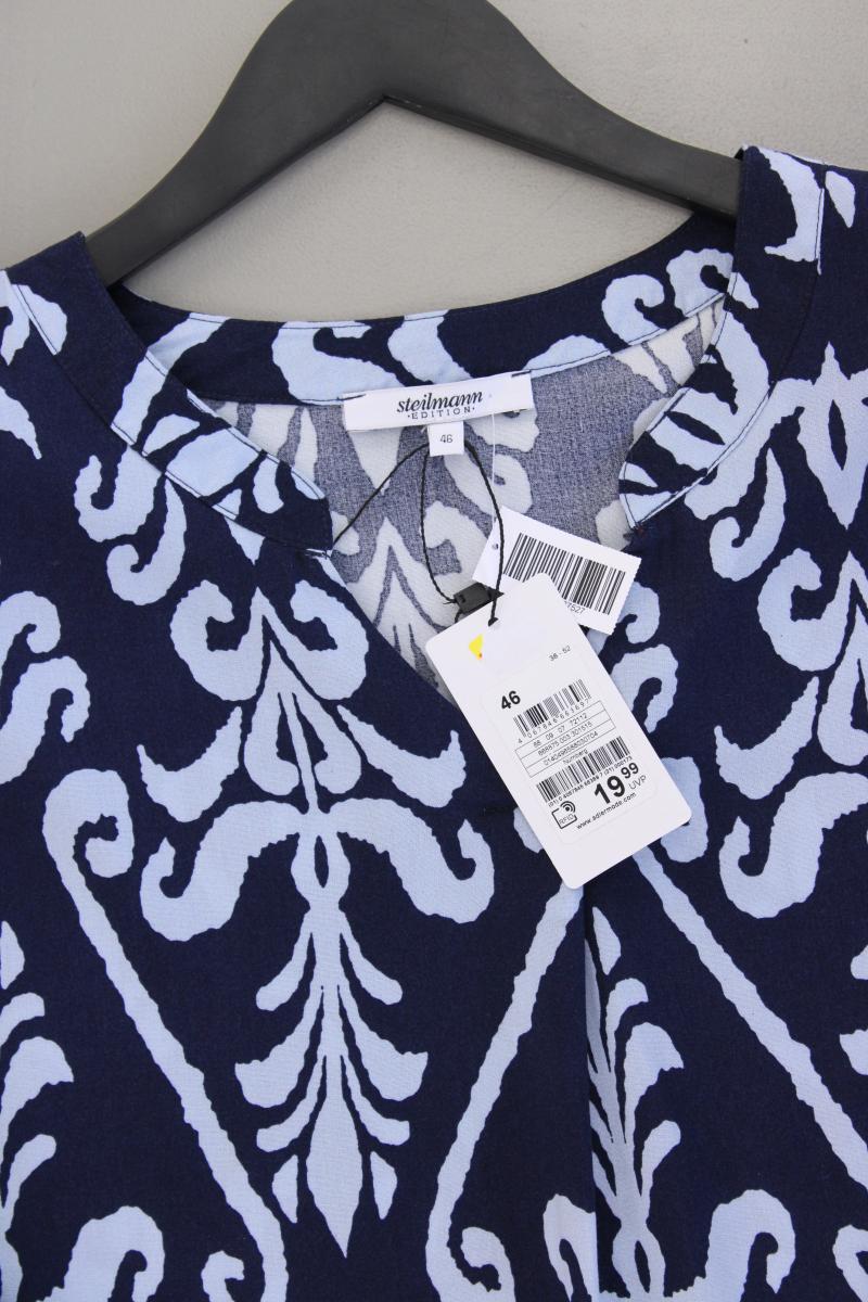 Steilmann Langarmbluse Gr. 46 neu mit Etikett Neupreis: 19,99€! blau aus Viskose