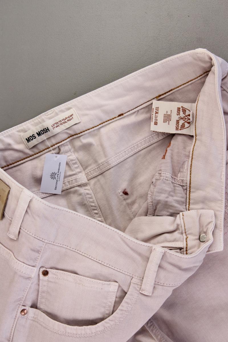 Mos Mosh Skinny Jeans Gr. W32 neuwertig rosa aus Baumwolle