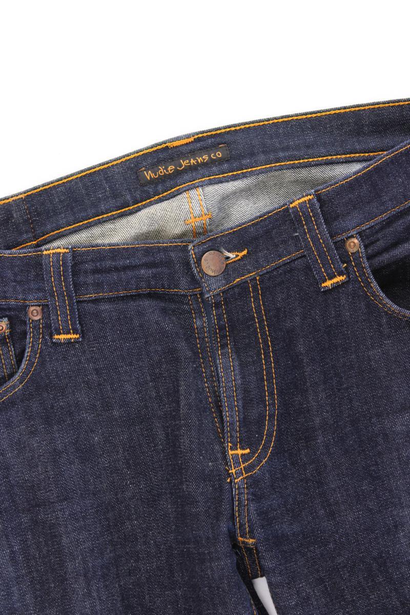Nudie Jeans Straight Jeans für Herren Gr. W33/L36 blau aus Baumwolle