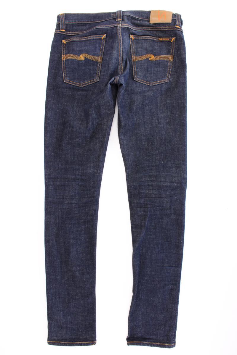 Nudie Jeans Straight Jeans für Herren Gr. W33/L36 blau aus Baumwolle