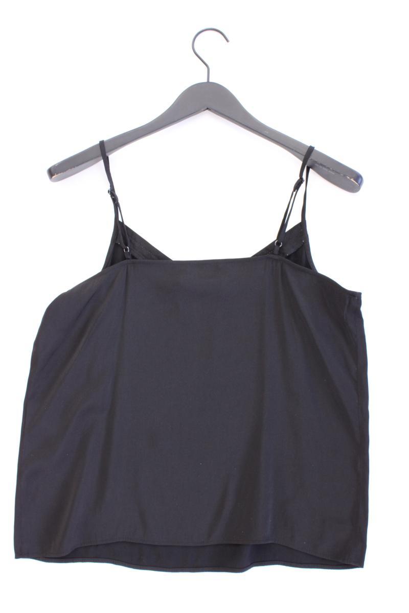 comma, Spaghetti-Top Gr. 40 schwarz aus Polyester