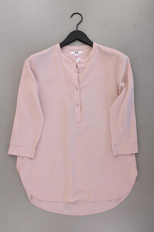 Uniqlo Classic Bluse Gr. M 3/4 Ärmel rosa aus Modal