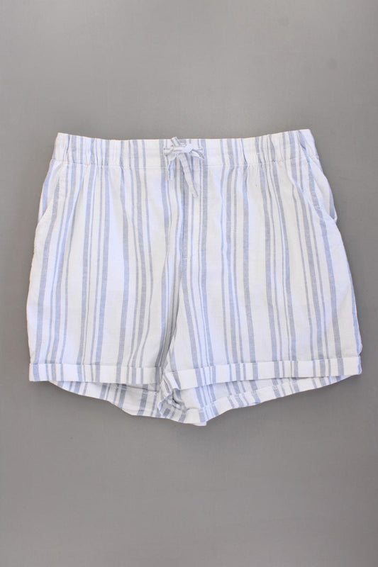 Uniqlo Shorts Gr. XL gestreift blau aus Baumwolle