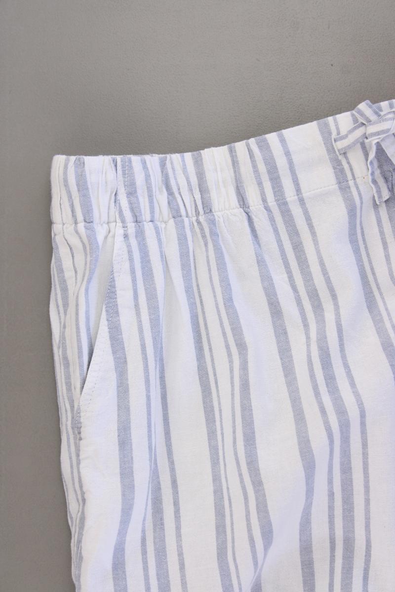 Uniqlo Shorts Gr. XL gestreift blau aus Baumwolle