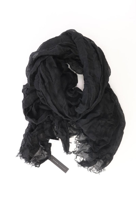 Copenhagen Luxe Tuch neu mit Etikett schwarz aus Leinen