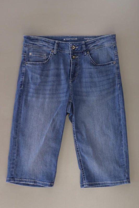 Tom Tailor Jeansshorts Gr. W28 blau aus Baumwolle