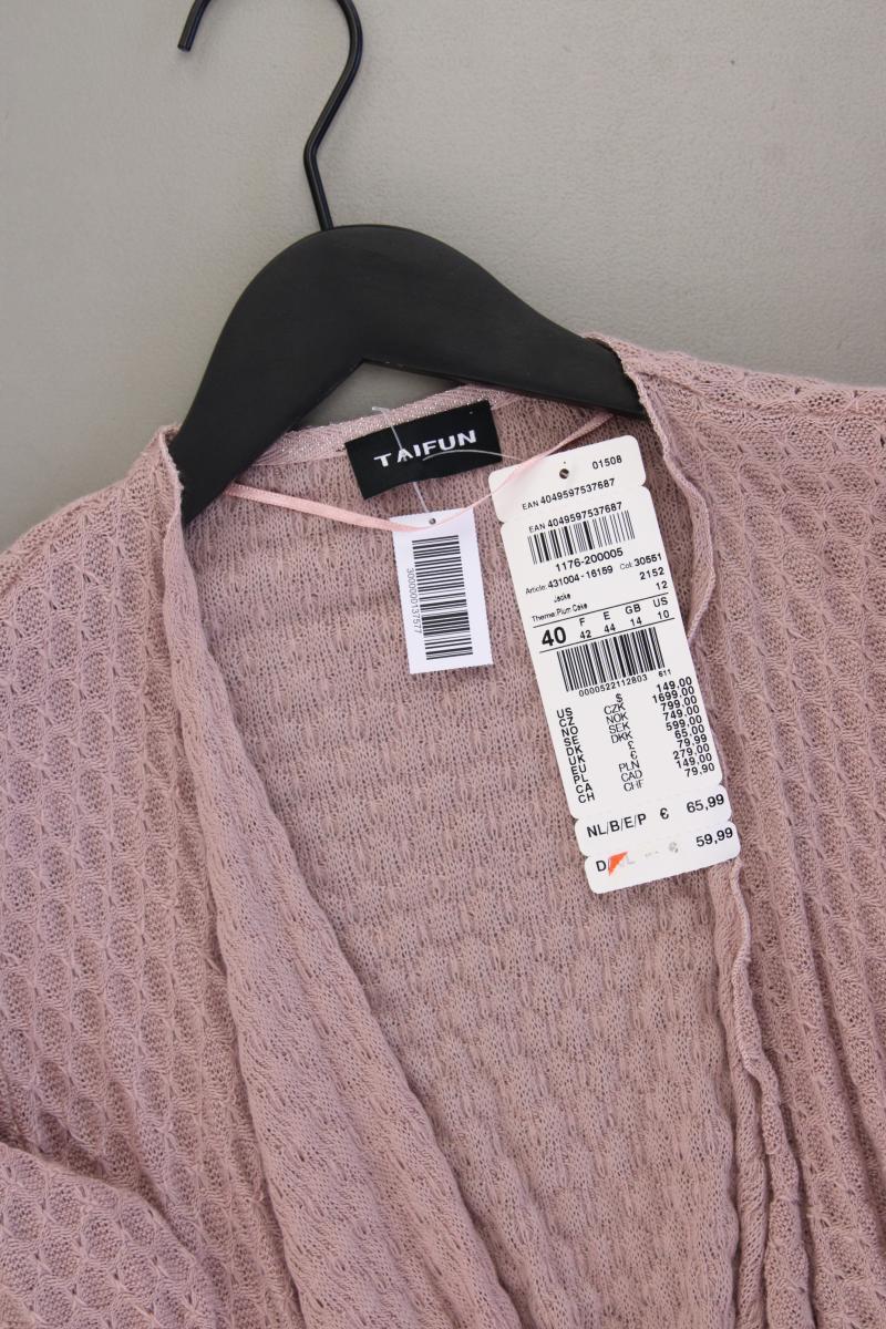 Taifun Strickjacke Gr. 40 neu mit Etikett Neupreis: 59,99€! Langarm rosa