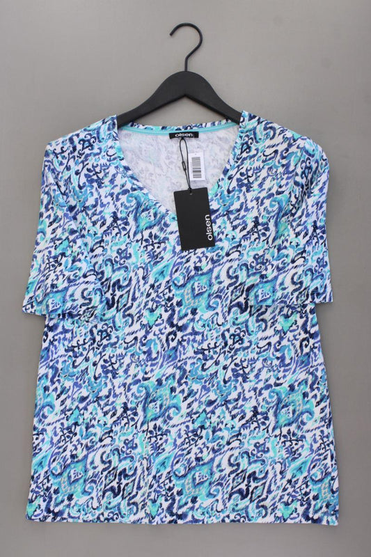 olsen Printshirt Gr. 46 neu mit Etikett Neupreis: 39,99€! Kurzarm blau