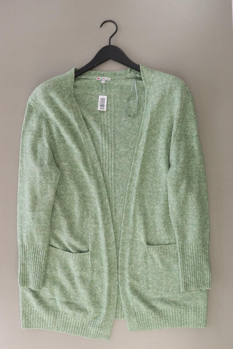 Street One Strickjacke Gr. 40 Langarm grün aus Polyacryl
