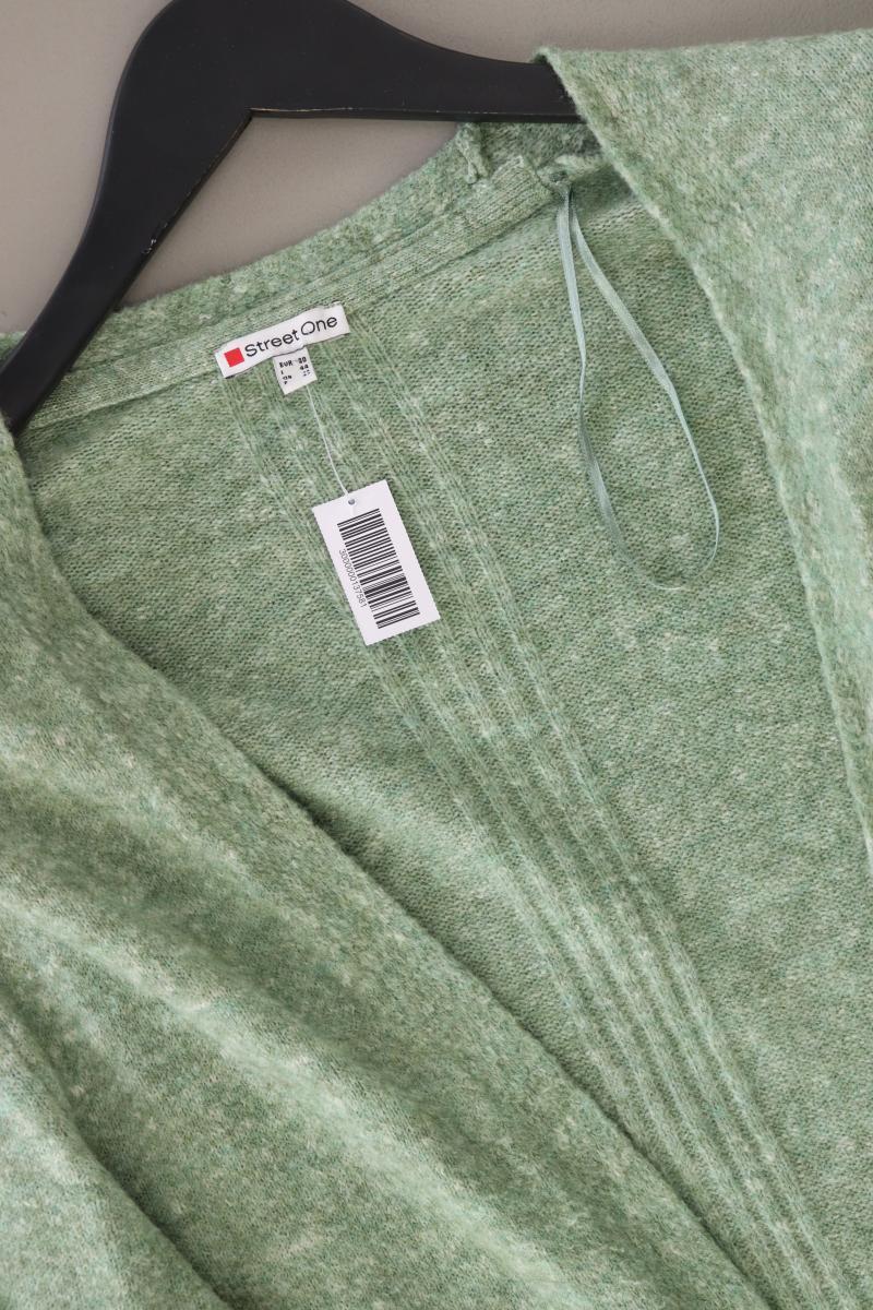 Street One Strickjacke Gr. 40 Langarm grün aus Polyacryl