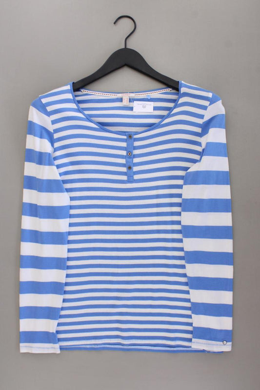Esprit Ringelshirt Gr. XL gestreift Langarm blau