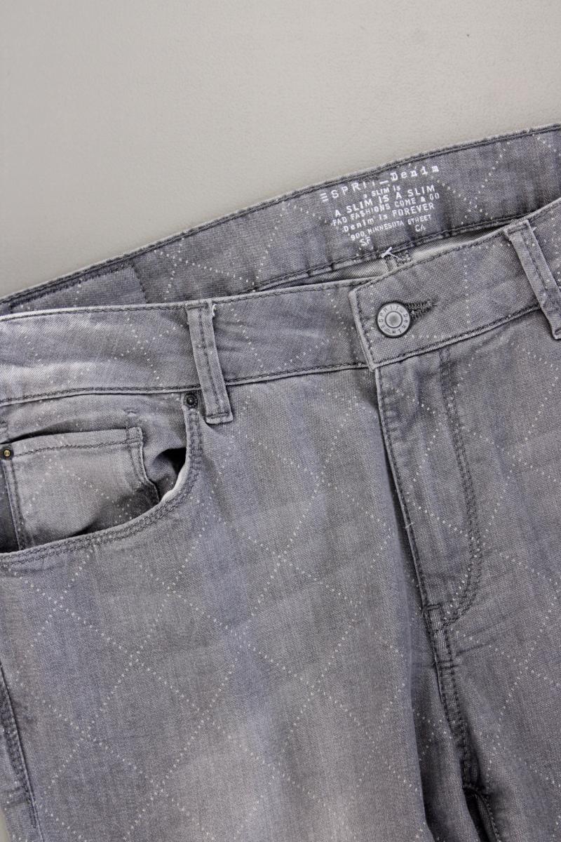 Esprit Straight Jeans Gr. W33 neuwertig grau