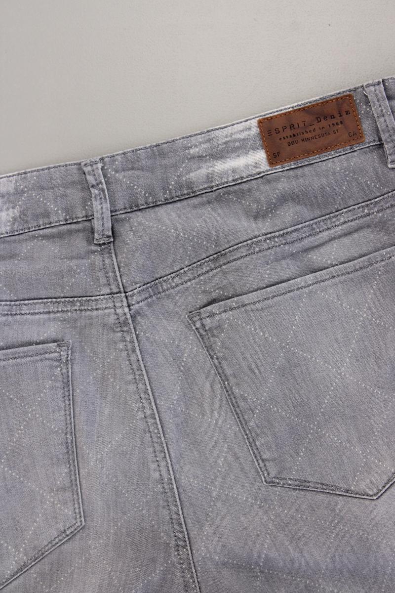 Esprit Straight Jeans Gr. W33 neuwertig grau