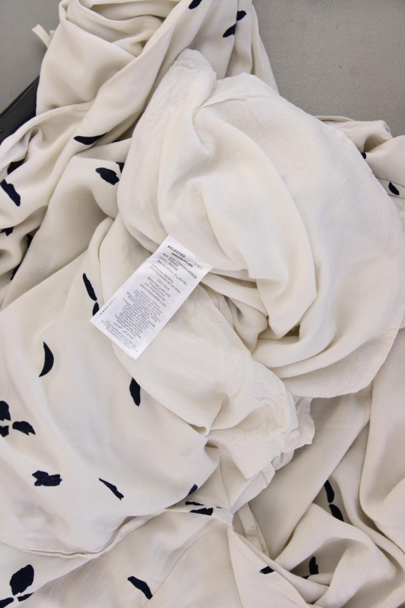 Selected Femme Maxikleid Gr. 40 Träger creme aus Viskose