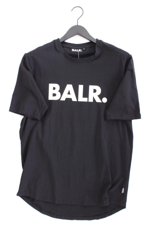 Balr. Shirt für Herren Gr. XL Kurzarm schwarz aus Baumwolle