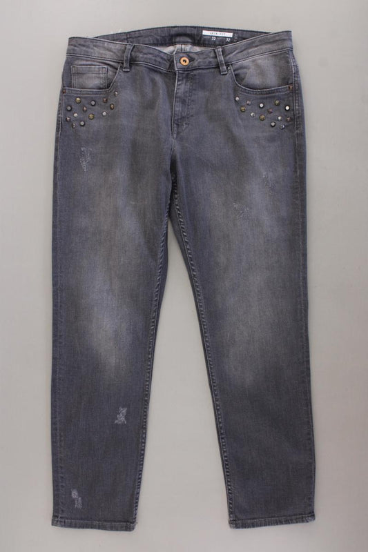 edc by Esprit Skinny Jeans Gr. W32/L32 mit Nieten grau