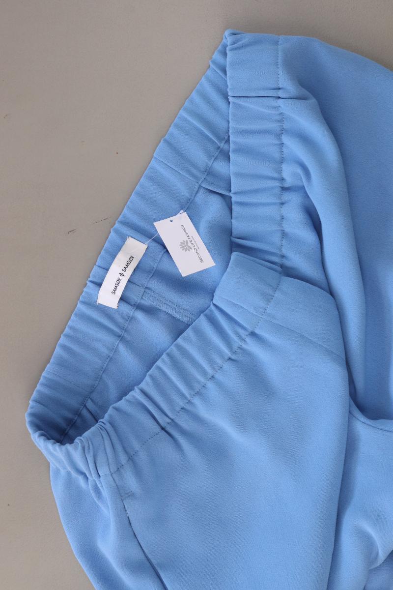 SamsøeSamsøe Stoffhose Gr. S blau aus Polyester
