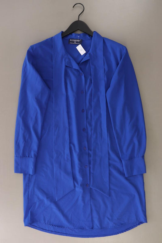 Langarmkleid Gr. XL blau